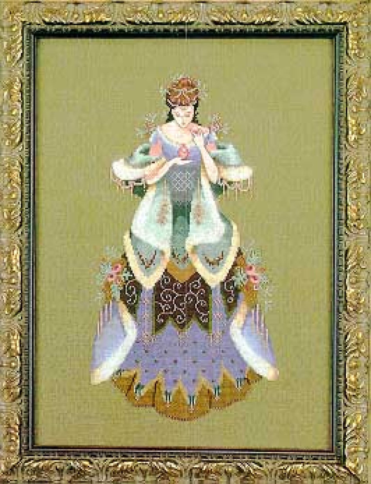 Mirabilia The Scent of Old Roses Nora Corbett MD-54 cross stitch pattern