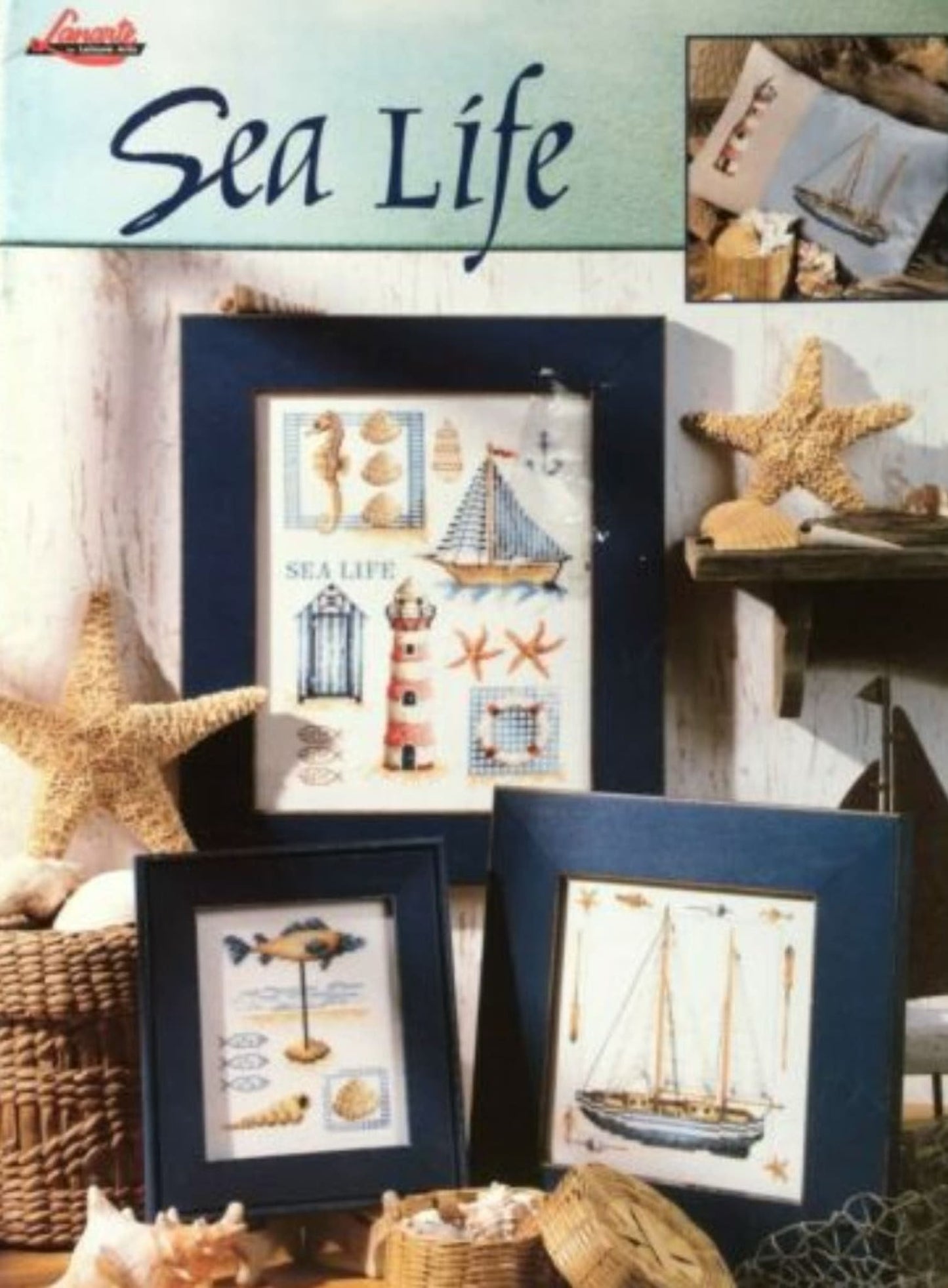 Leisure Arts Lanarte Sea Life 3240 cross stitch pattern