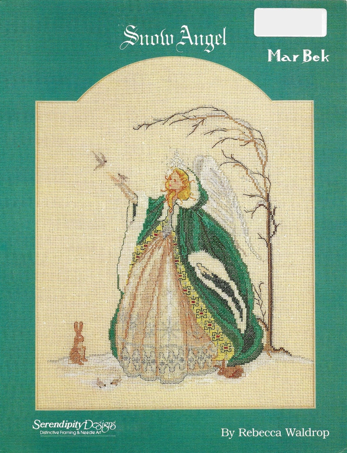 Serendipity Designs Mar Bek Snow Angel winter cross stitch pattern