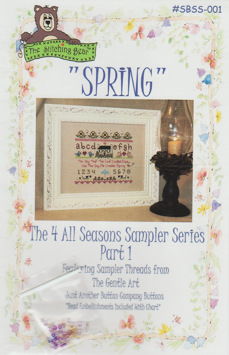 The Stitching Bear Spring cross stitch pattern