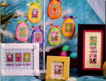 Lizzie Kate Spring Crazy LK129 cross stitch pattern