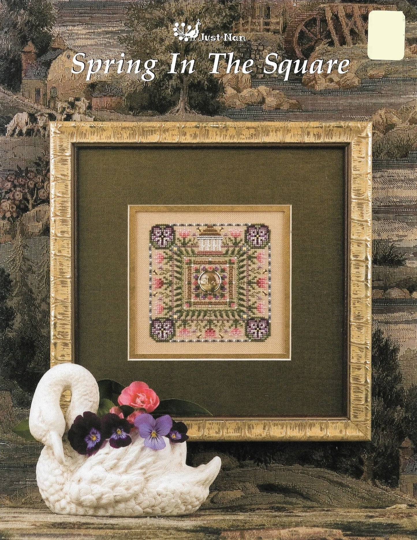 Just Nan Spring In The Square cross stitch pattern