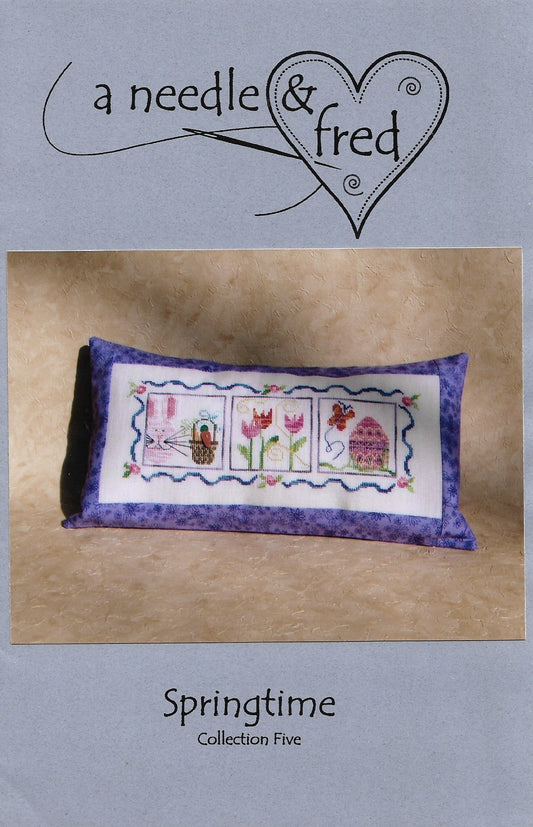 A Needle & Fred Springtime cross stitch pattern