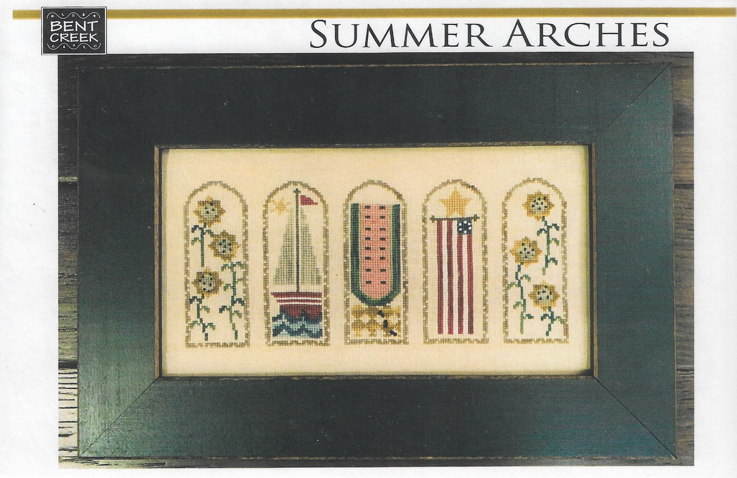 Bent Creek Summer Arches cross stitch pattern