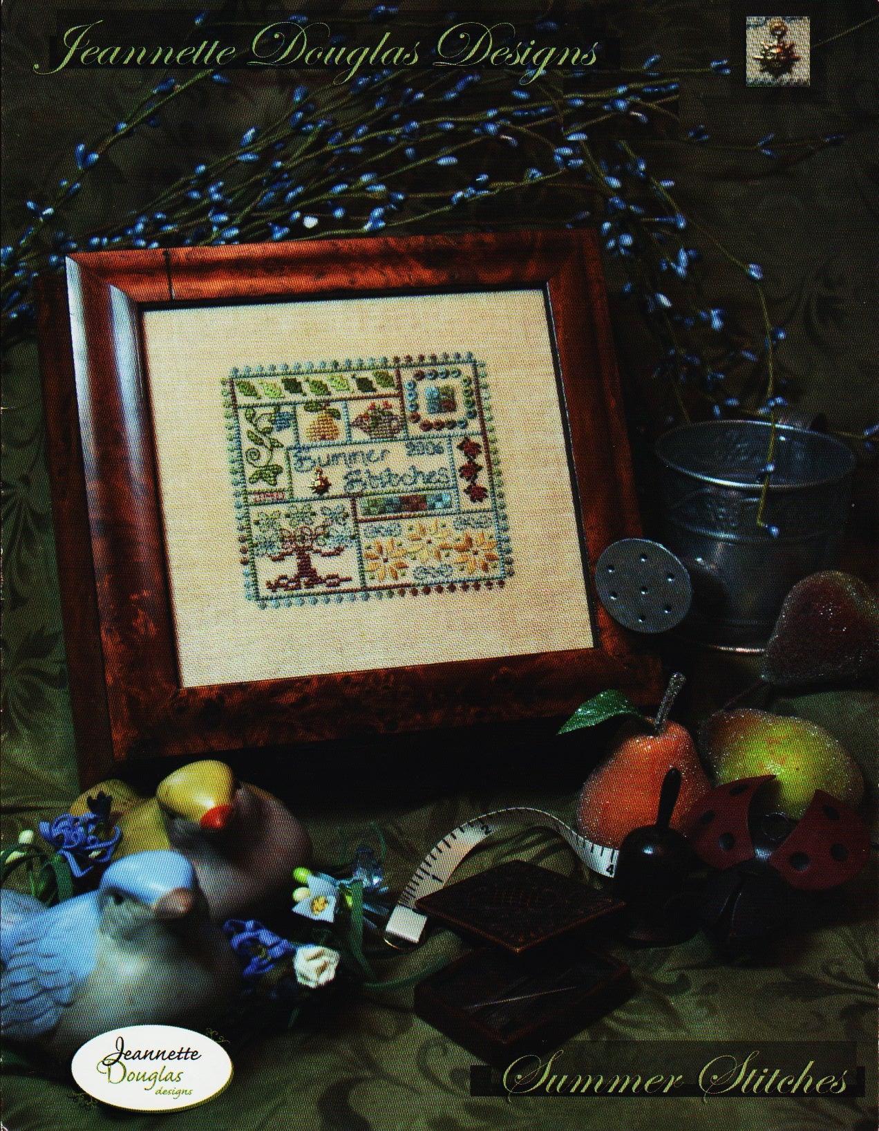 Jeannette Douglas Designs Summer Stitches cross stitch pattern