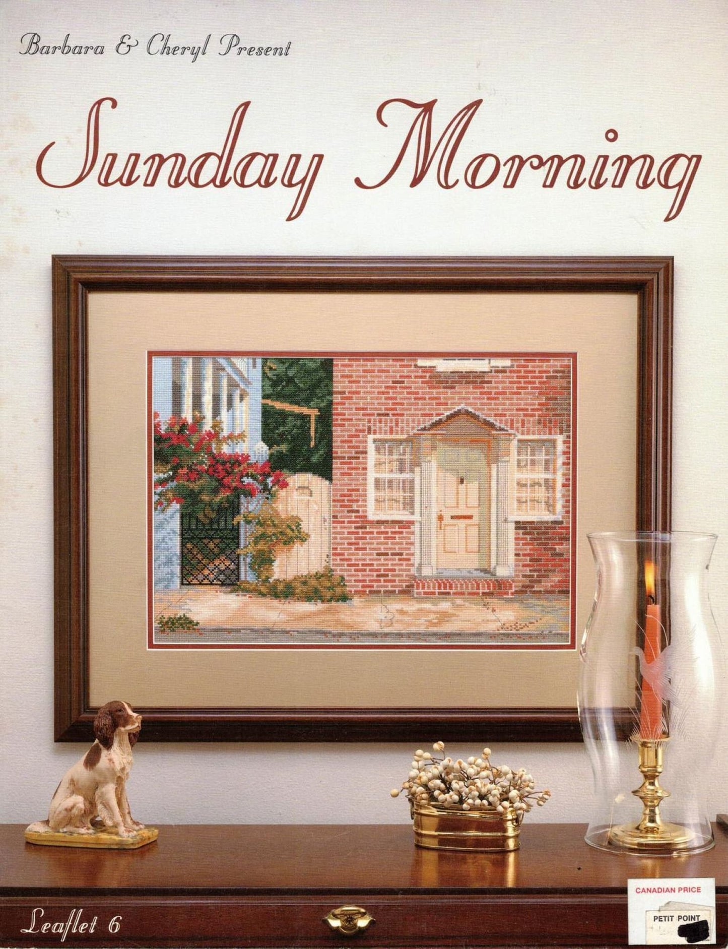 Barbara & Cheryl Sunday Morning 6 cross stitch pattern