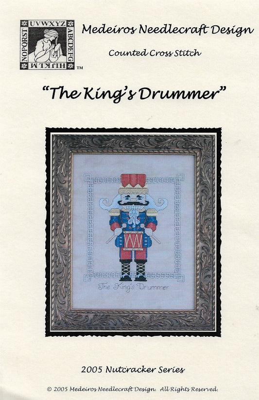 Medeiros The King's Drummer 2005 Nutcracker series cross stitch pattern