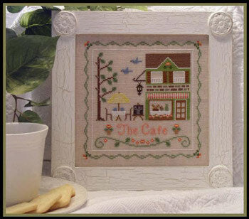 Country Cottage Needleworks The Cafe cross stitch pattern
