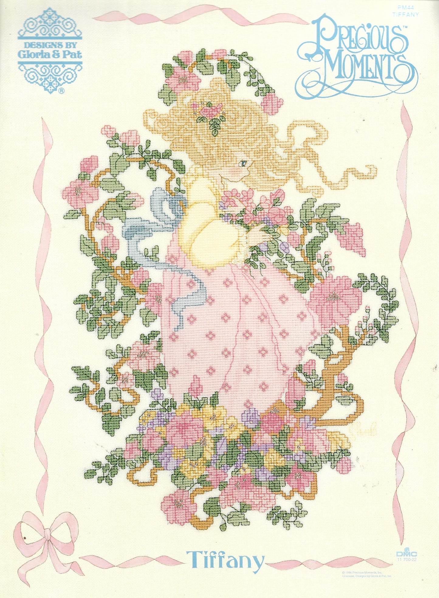 Gloria & Pat Precious Moments Tiffany PM44 cross stitch pattern