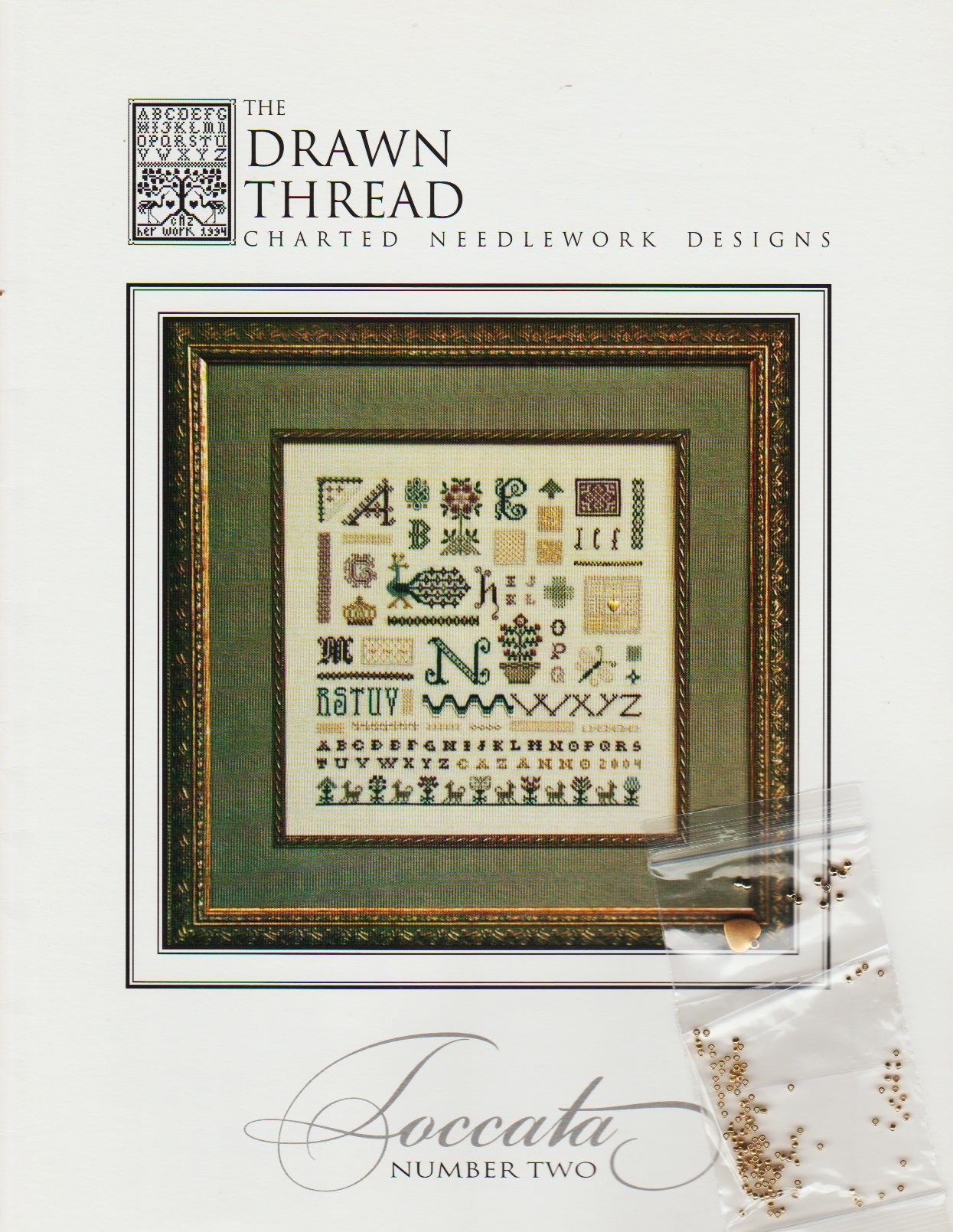 The Drawn Thread Toccata #2 cross stitch sampler pattern