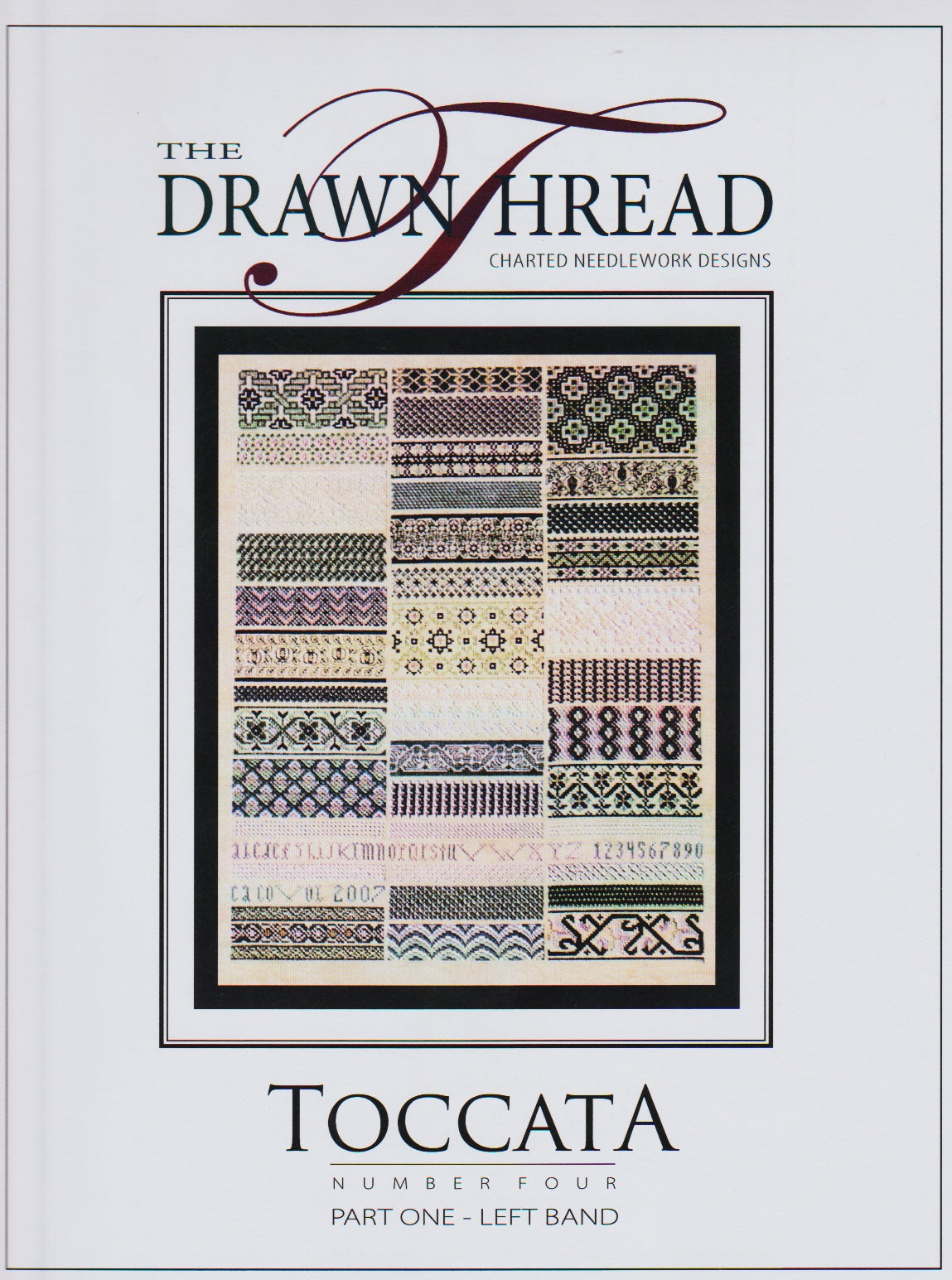 The Drawn Thread Toccata #4 cross stitch pattern