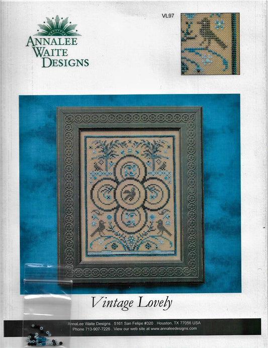 Anaalee Waite Vintage Lovely cross stitch pattern