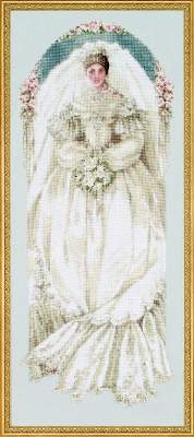 Lavender & Lace White Lace L&L40 cross stitch pattern