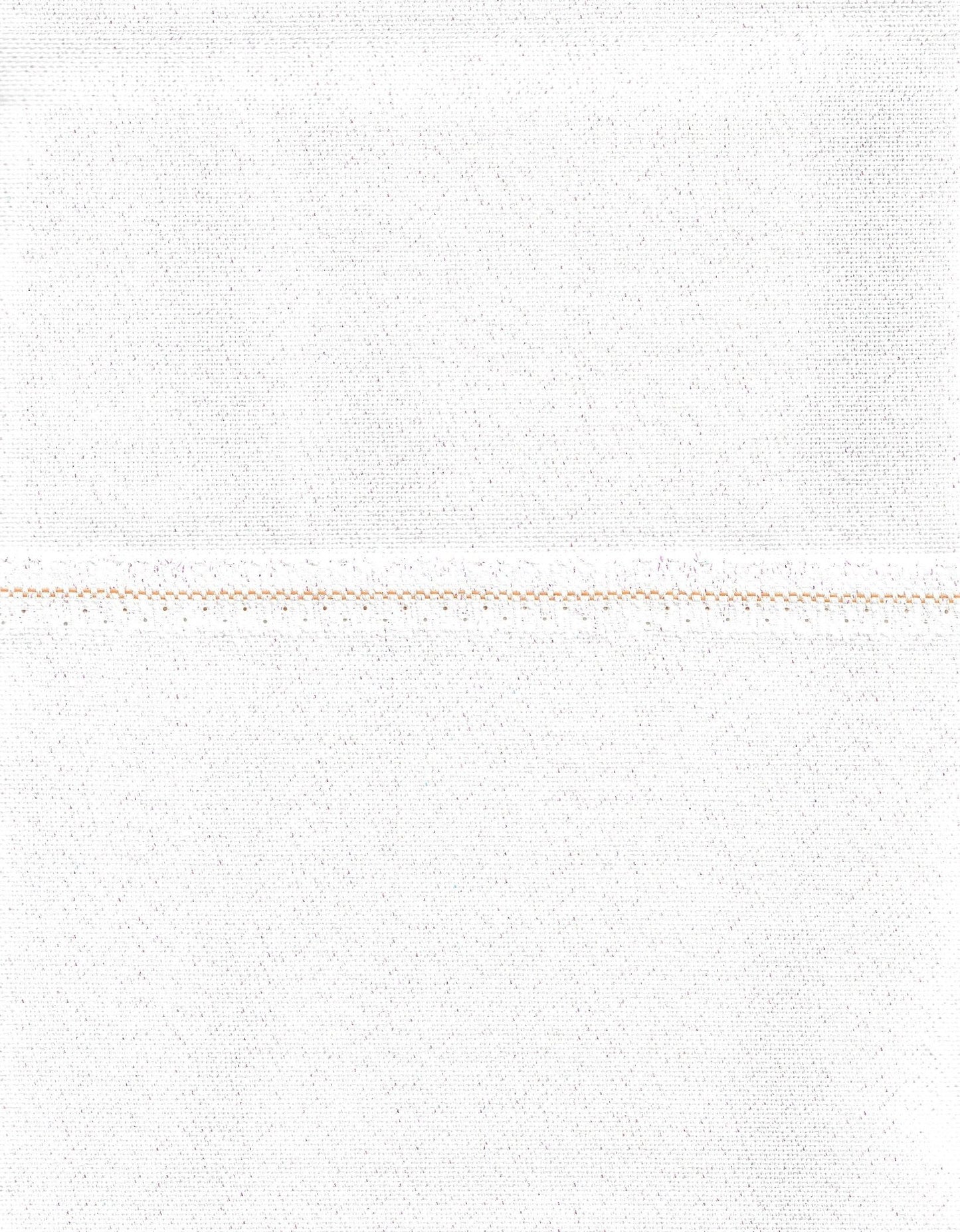 Zweigart Lugana 32ct 18x27 White Opalescent