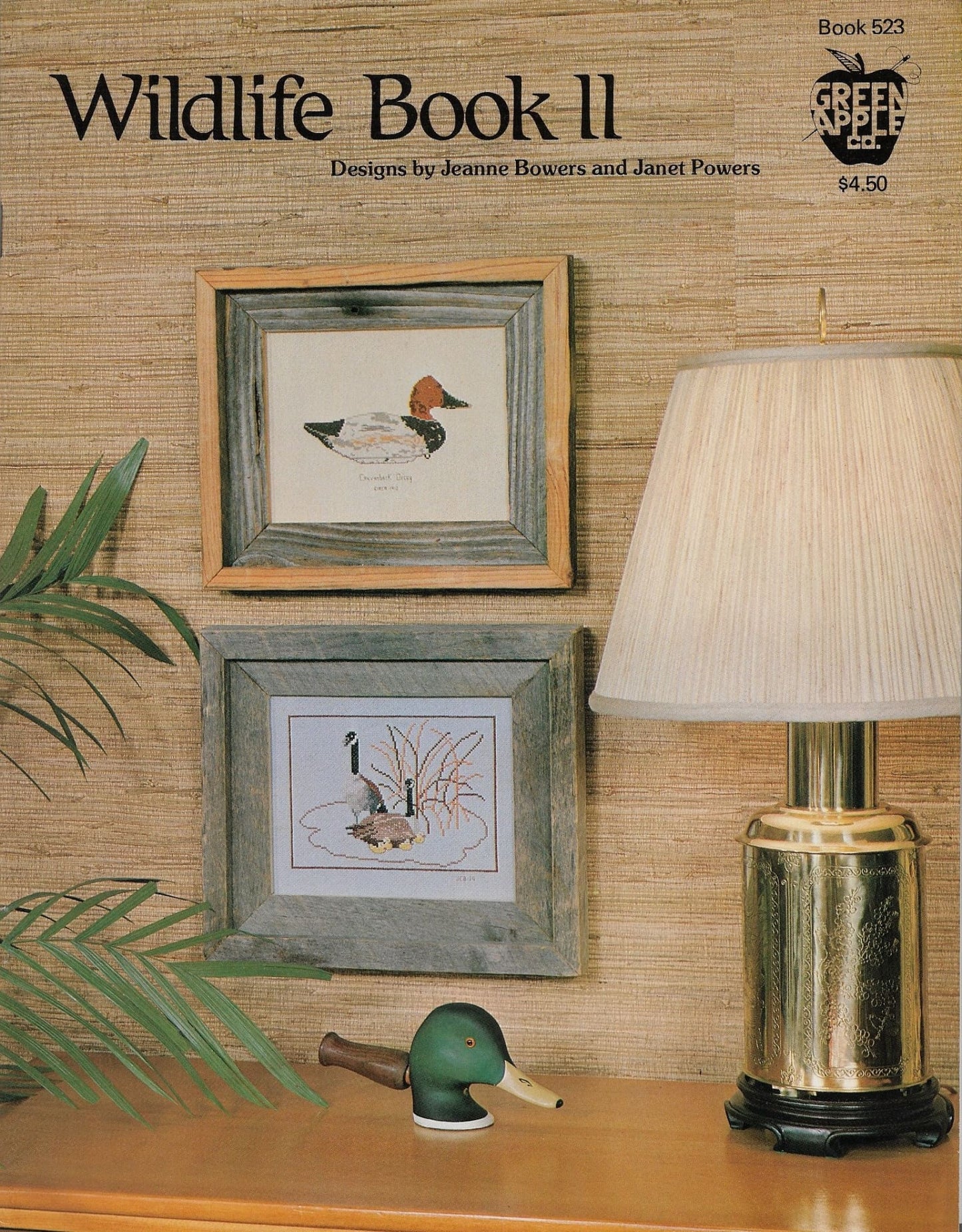 Green Apple Wildlife Book II duck cross stitch pattern