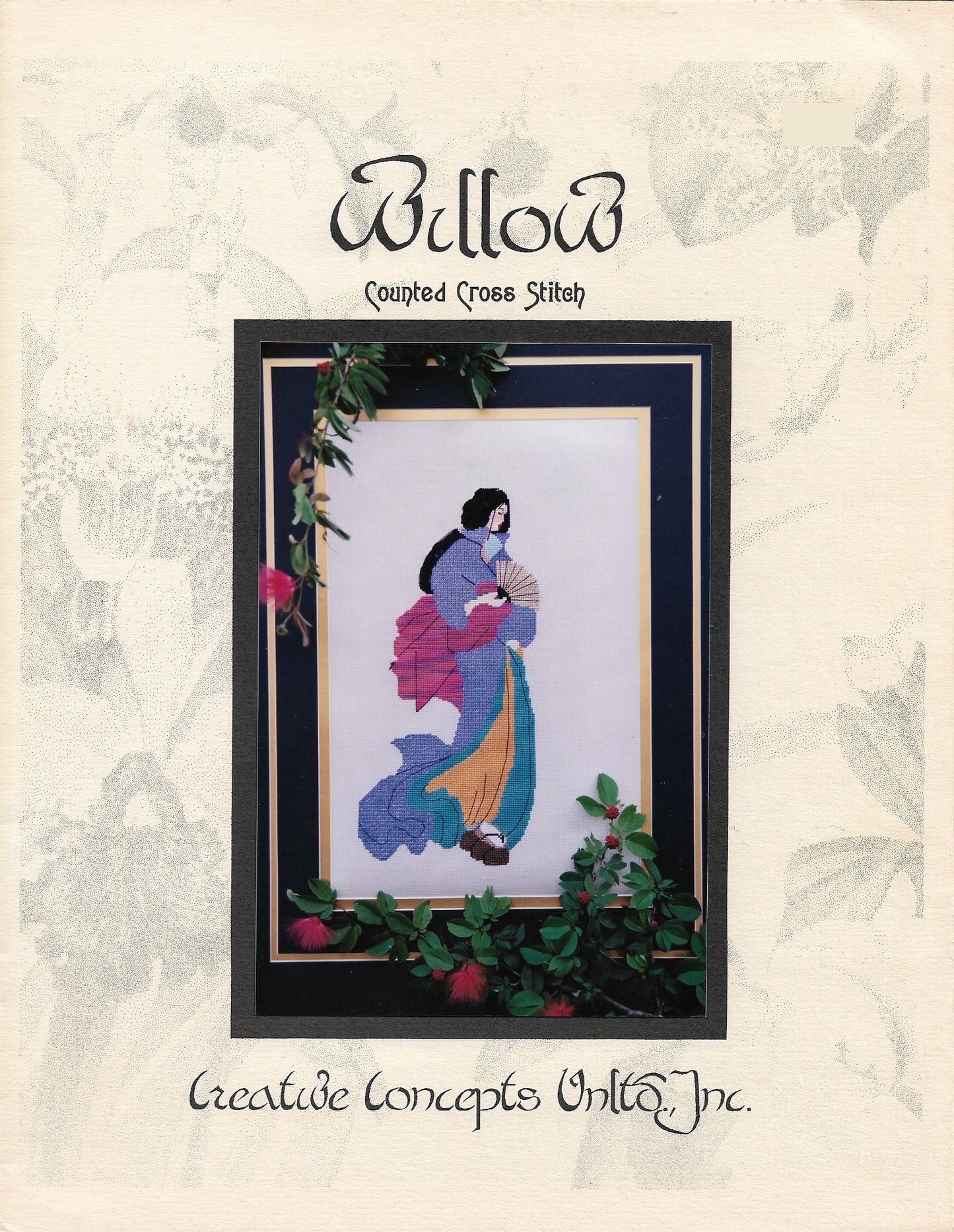 Creative Concepts Willow asian cross stitch pattern