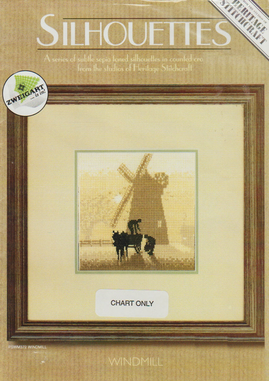 Heritage Stitchcraft Windmill cross stitch pattern