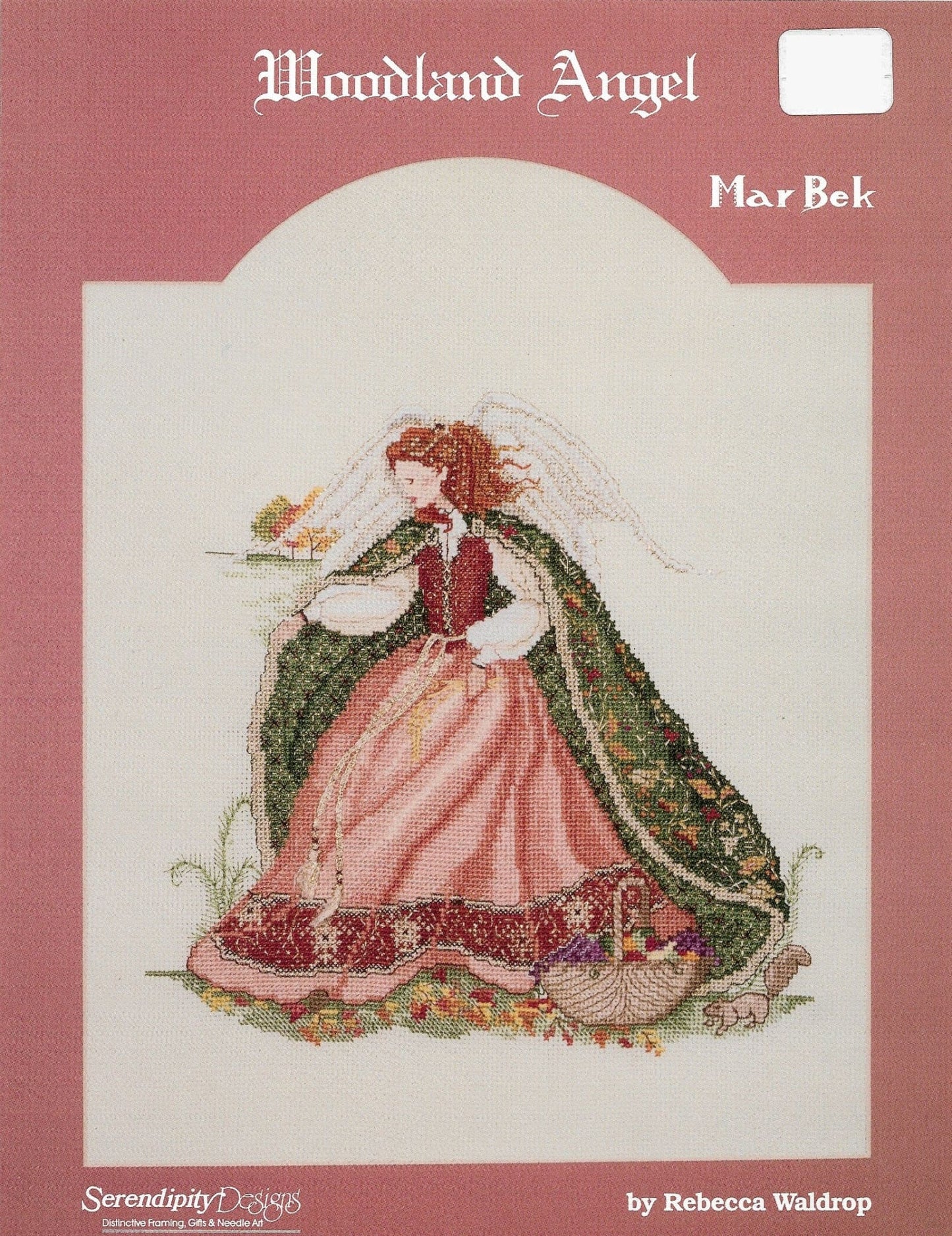 Serendipity Designs Mar Bek Woodland Angel winter cross stitch pattern