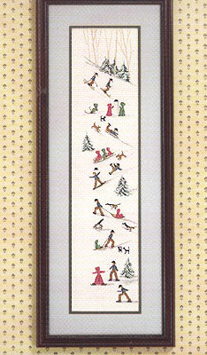 Diane Graebner Yoder's Hill DG-9 Amish cross stitch pattern