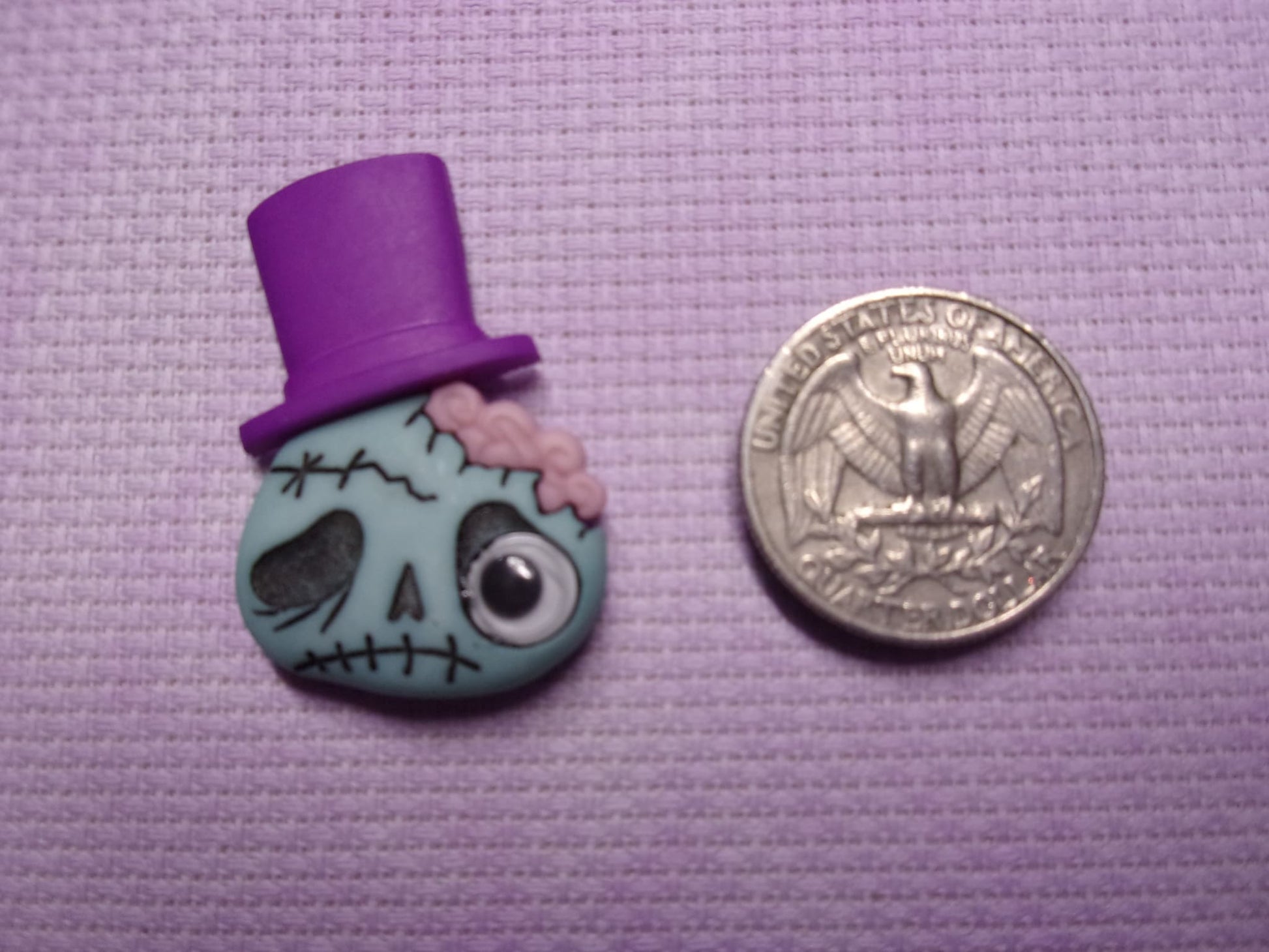 Zombie Head Needle Minders Hat