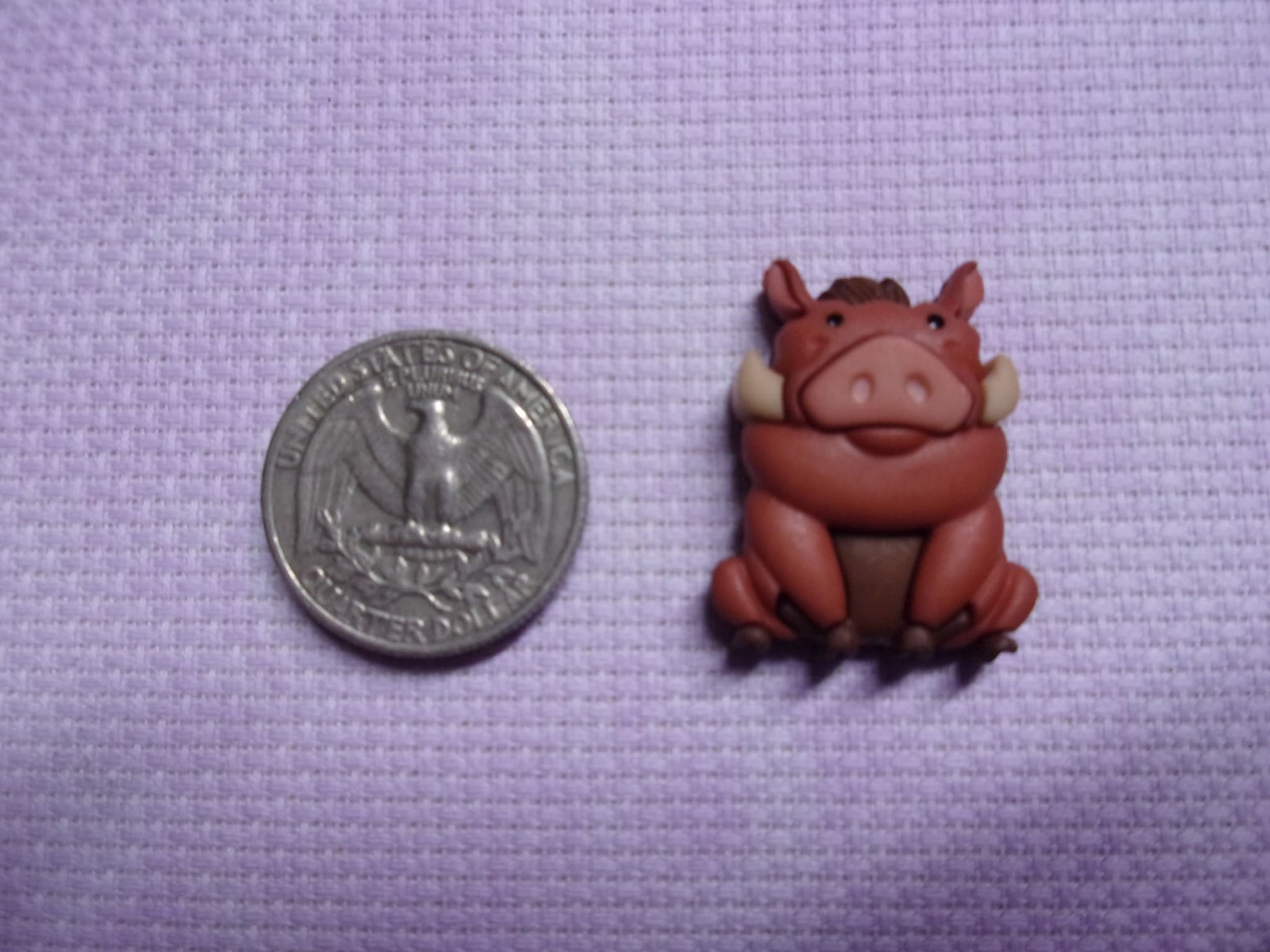 Lion King Needle Minders Pumbaa