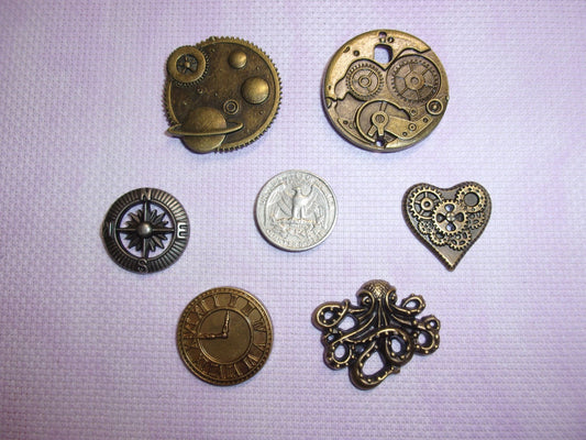 Steampunk Needle Minders