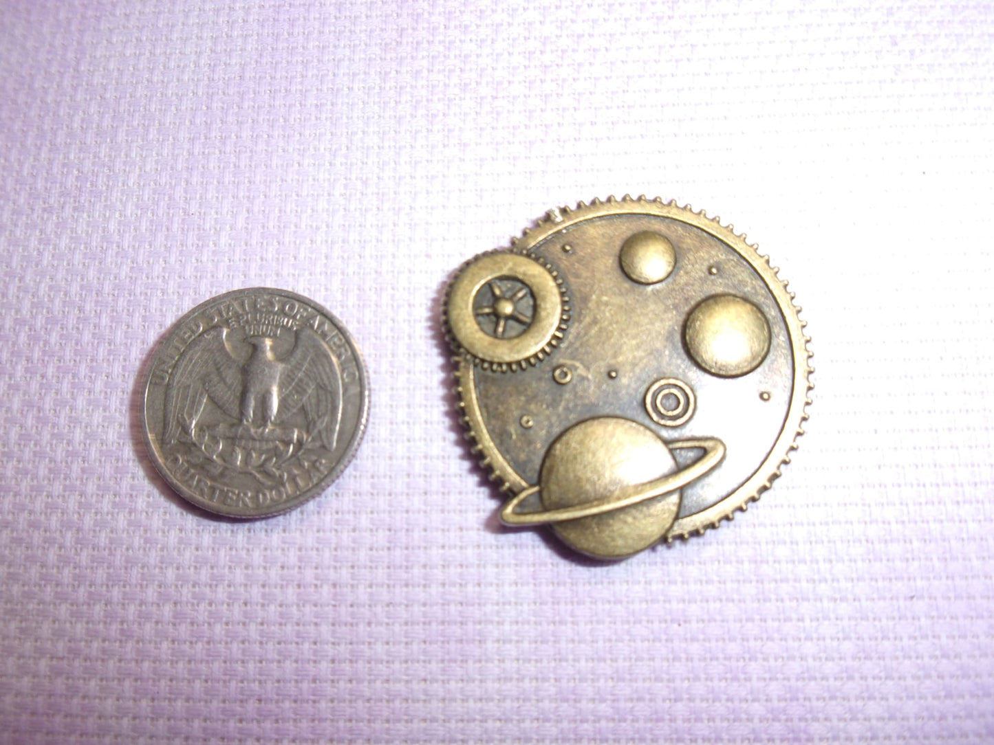 Steampunk Needle Minders Planets (Metal)