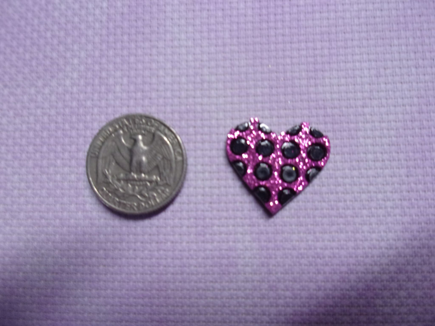 Polka Dot Hearts Needle Minders