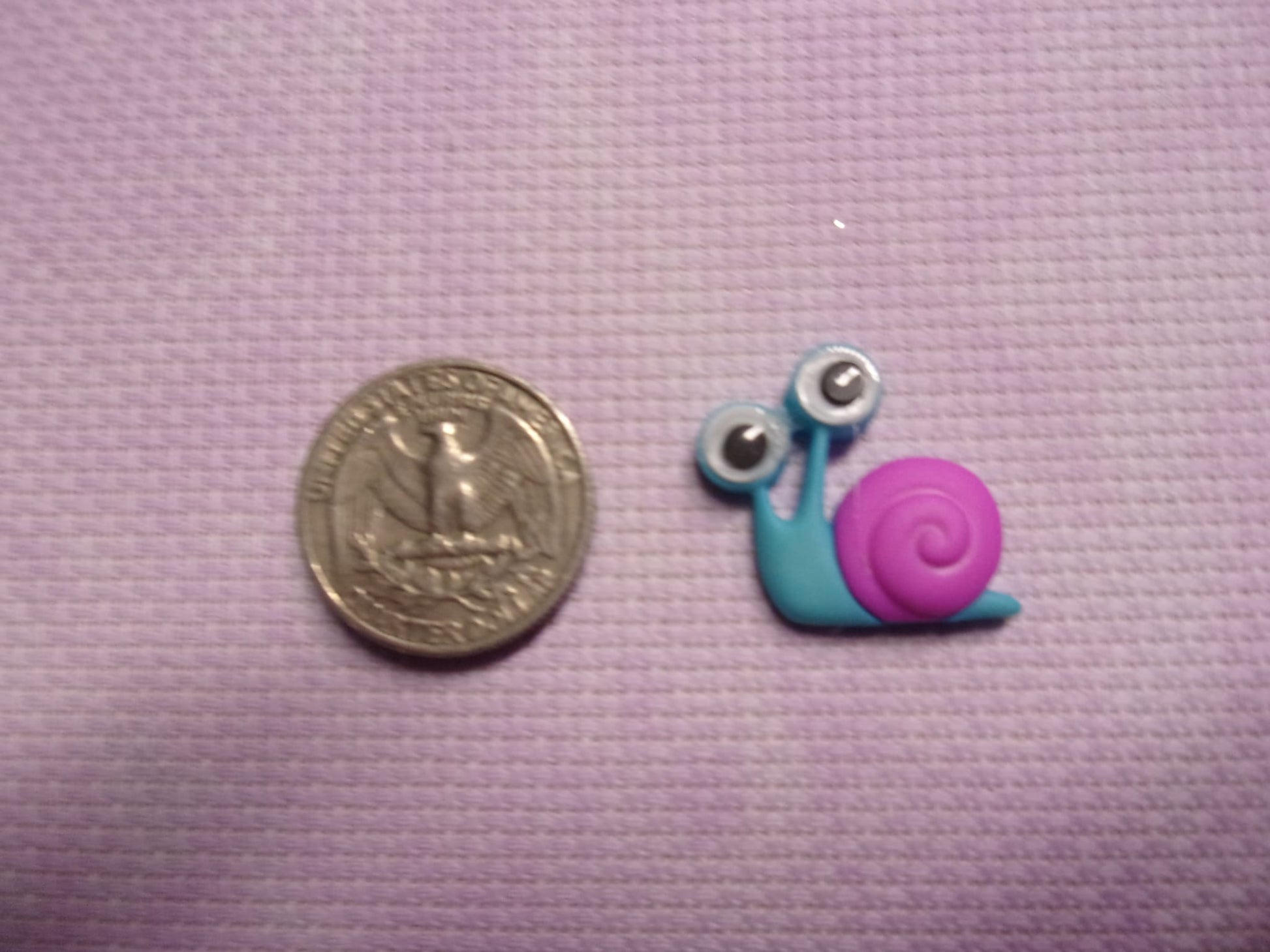 Garden Google-Eyes Needle Minders Snail Needle Minders