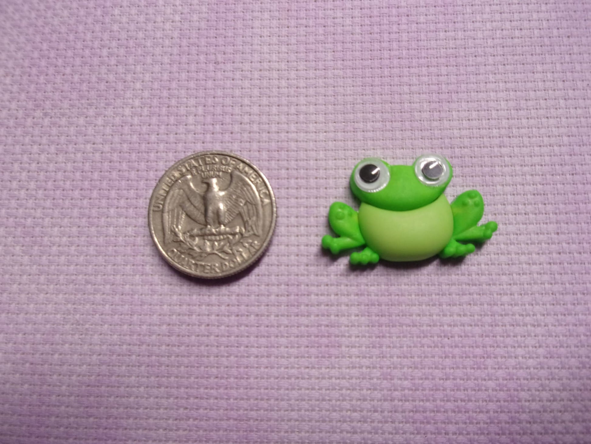 Garden Google-Eyes Needle Minders Frog Needle Minders