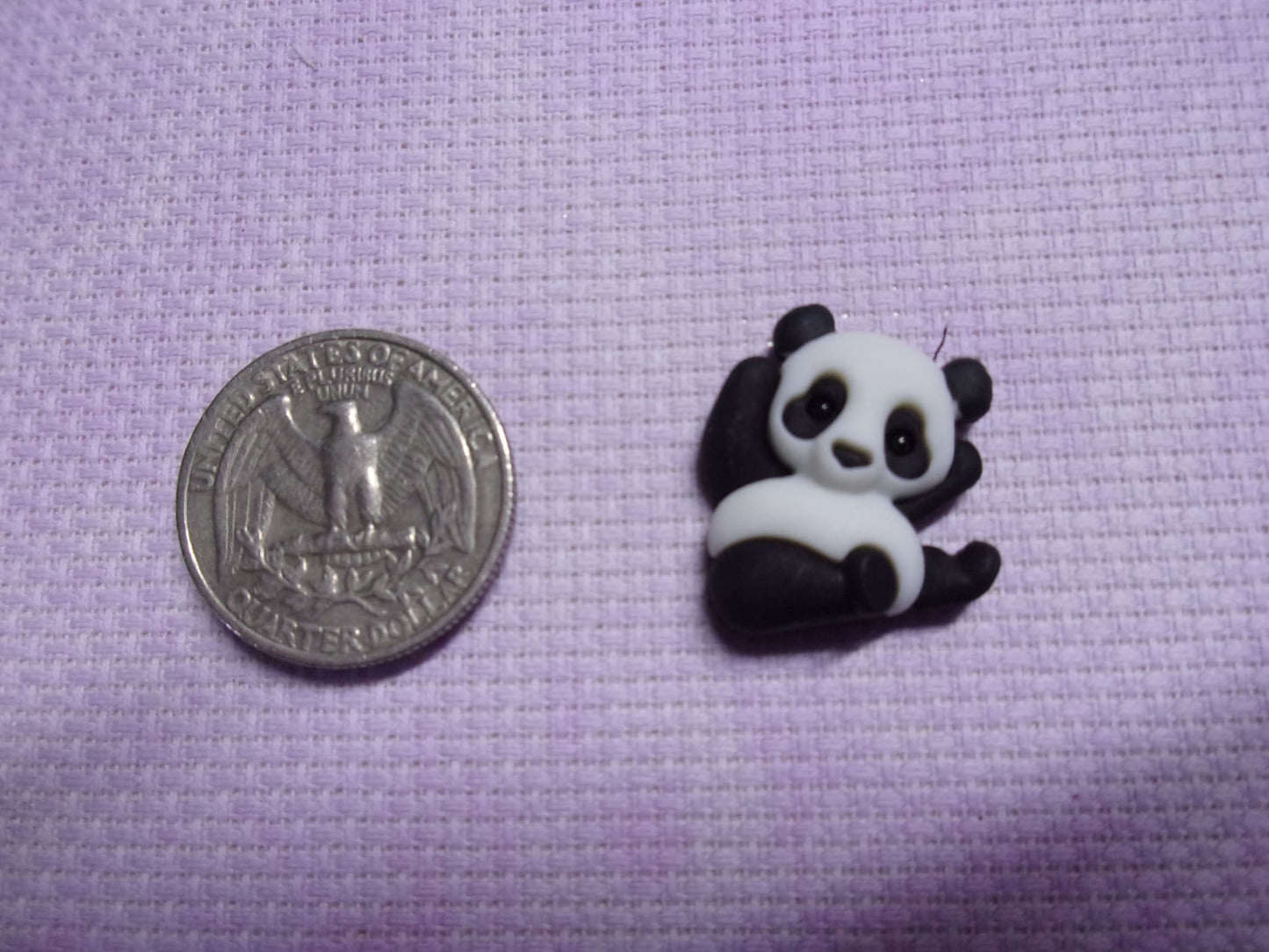 Panda Needle Minders Arms Up Needle Minders