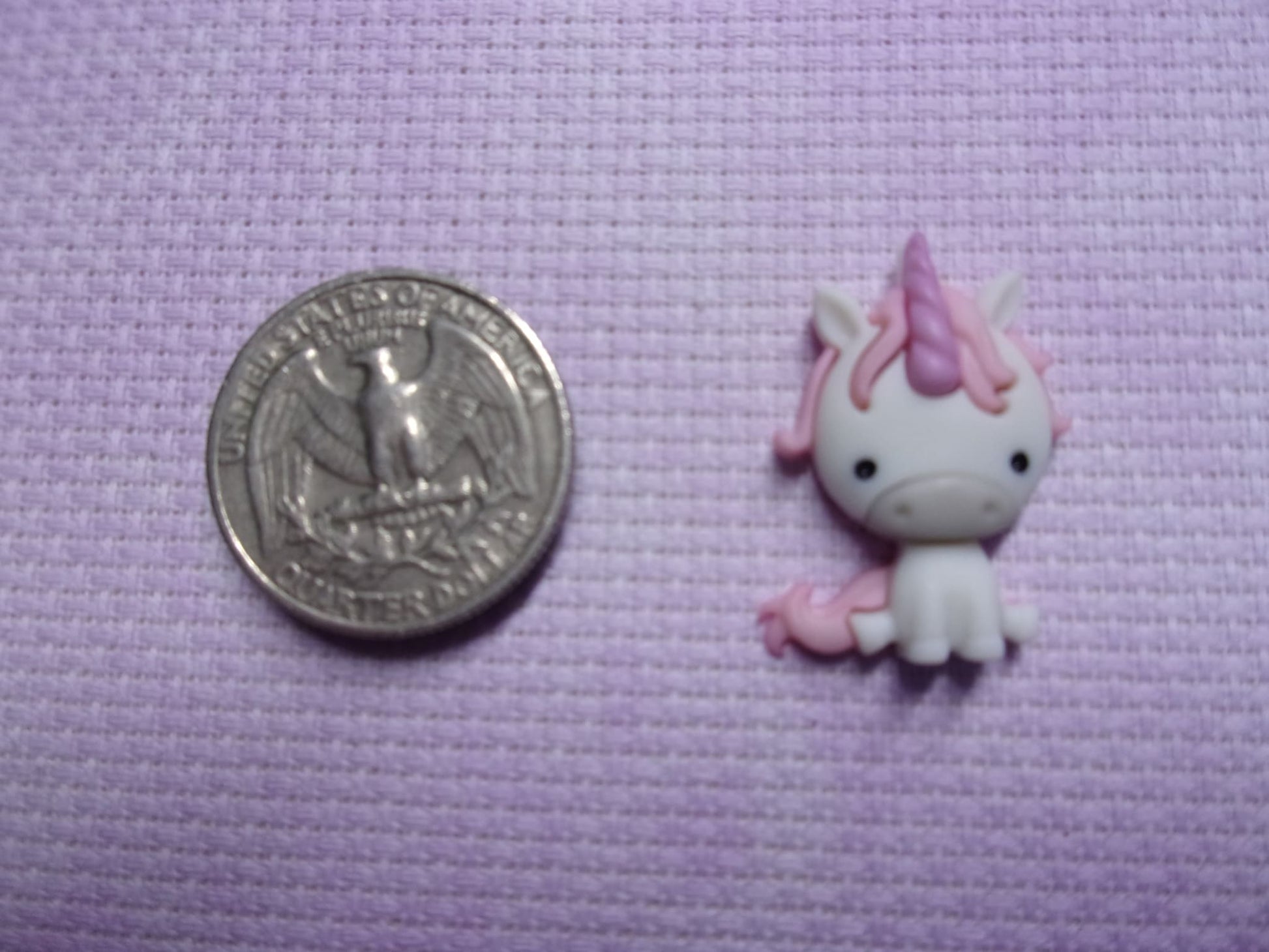 Garden Pixie Needle Minders Pink Horn Needle Minders