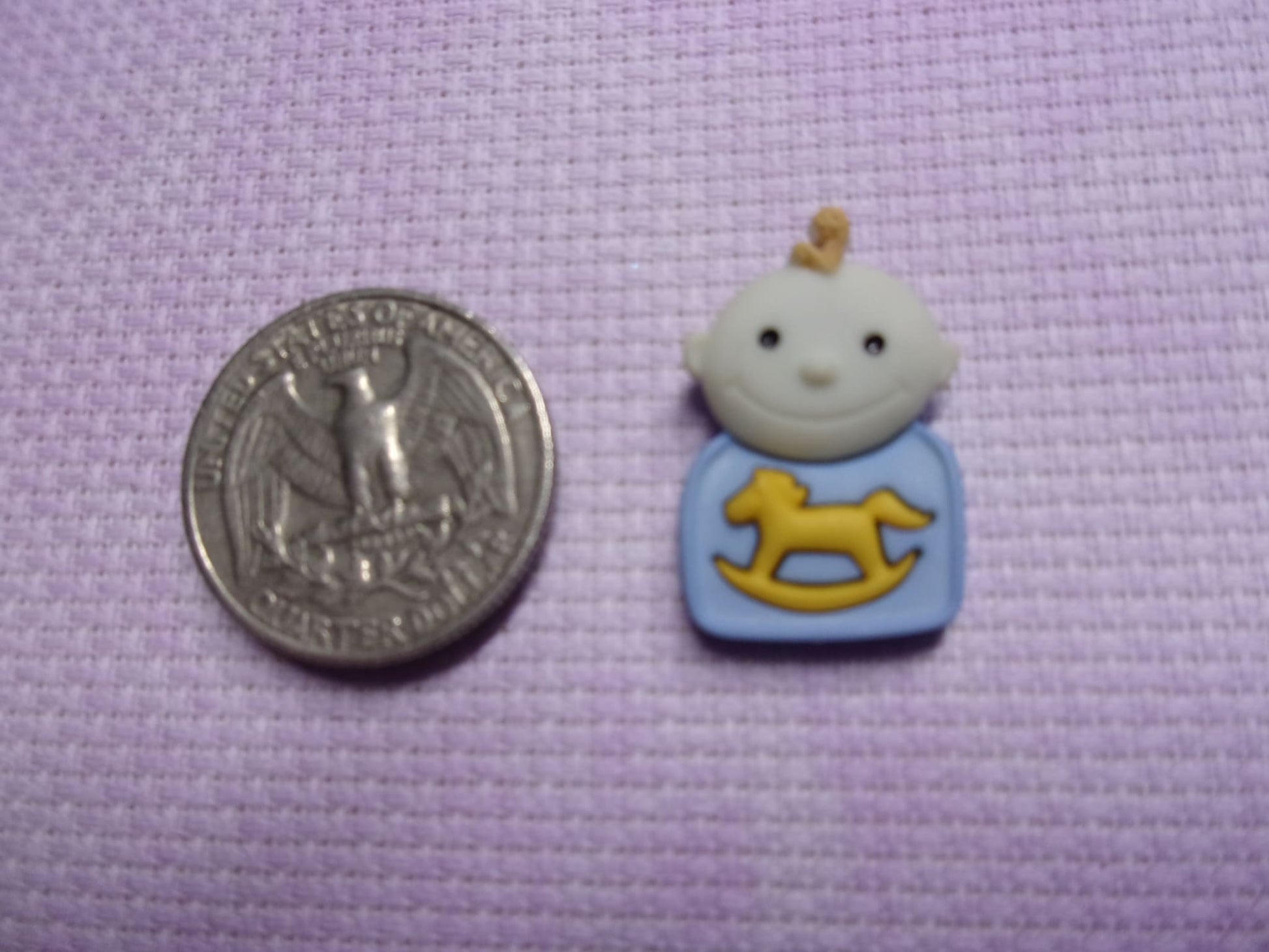 Baby Needle Minders Horse Bib