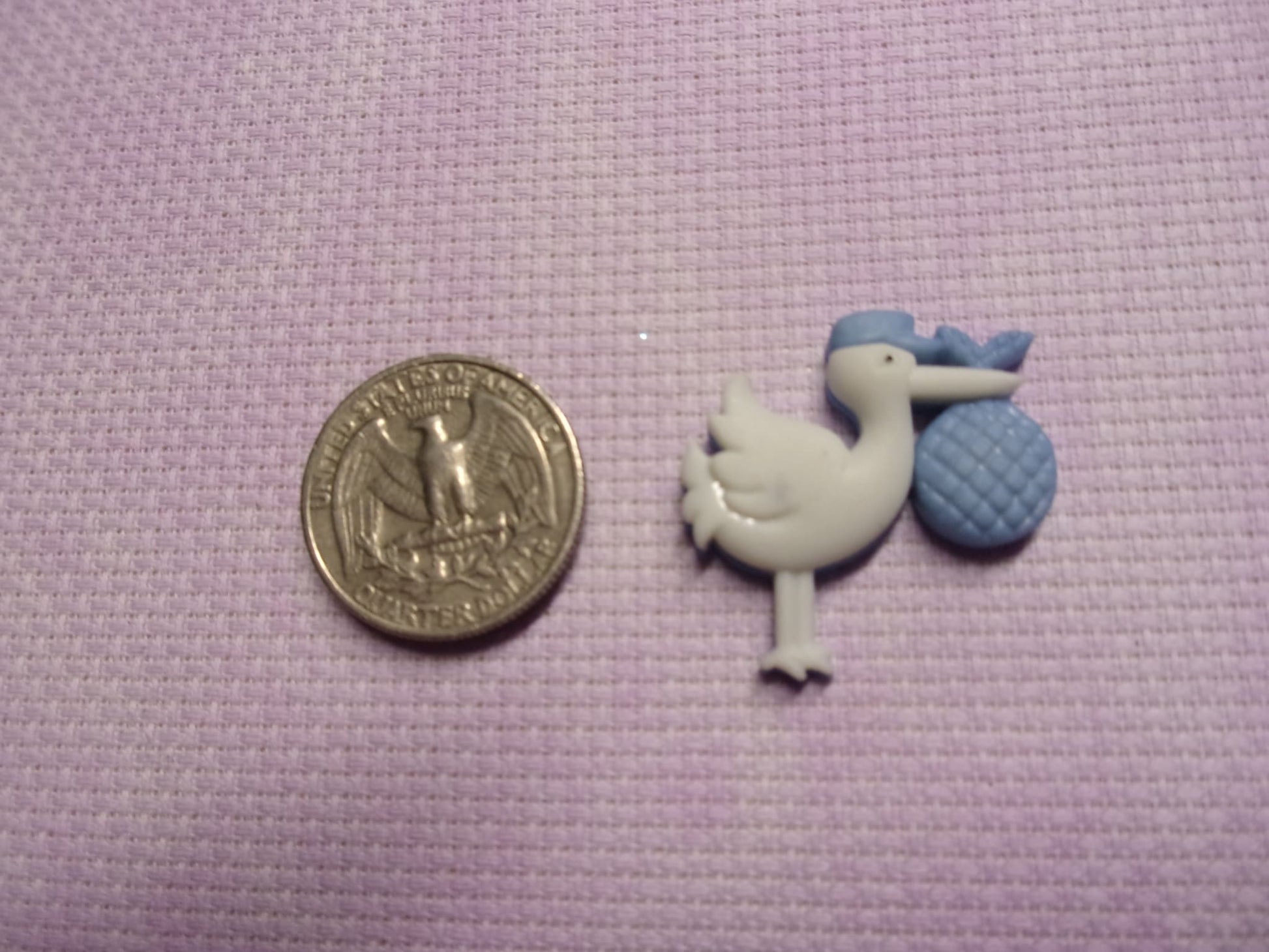 Baby Needle Minders Stork