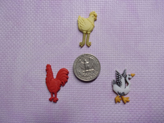 Farm Birds Needle Minders