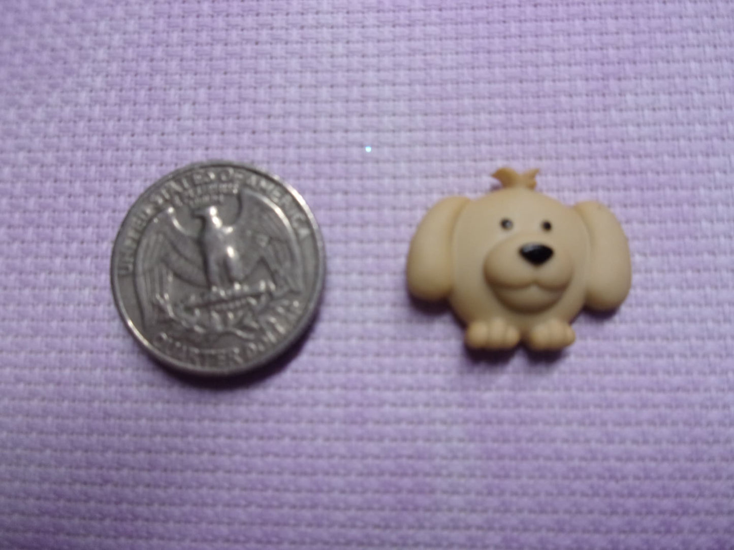 Baby Farm Animal Heads Needle Minders Dog Needle Minders