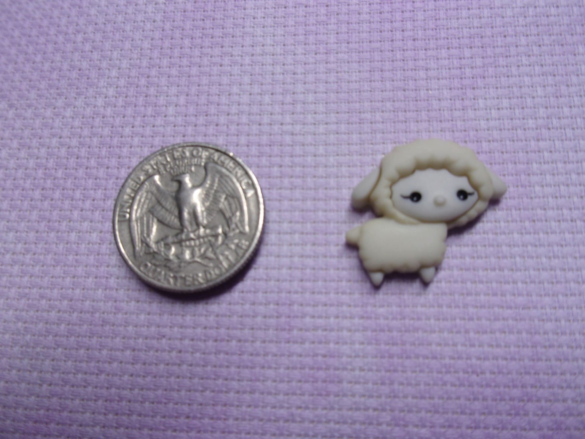 Baby Sheep Needle Minders Tan Needle Minders