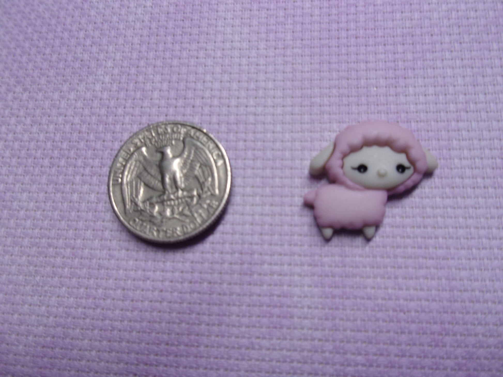 Baby Sheep Needle Minders Pink Needle Minders