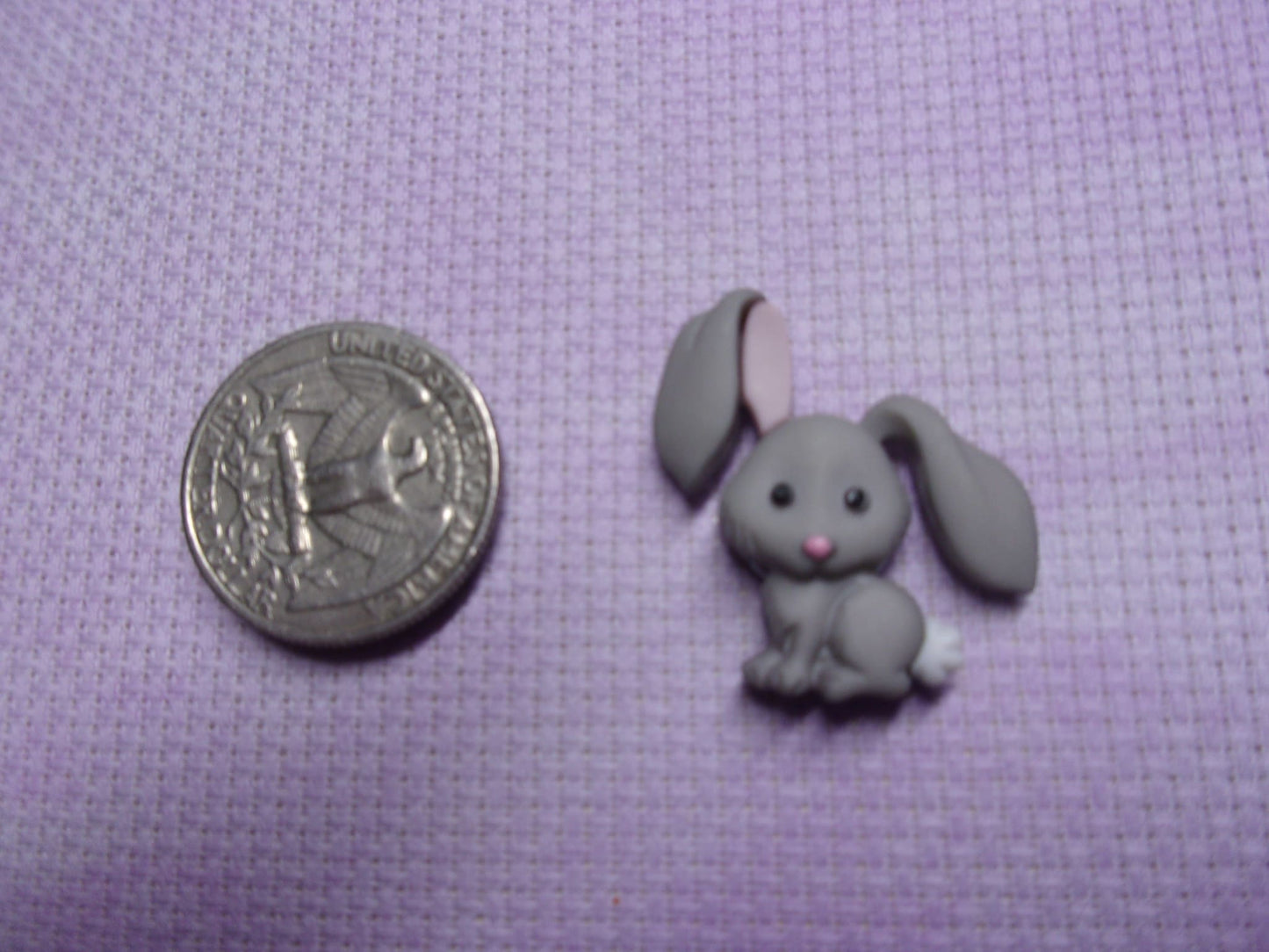 Bunnies Needle Minders Grey