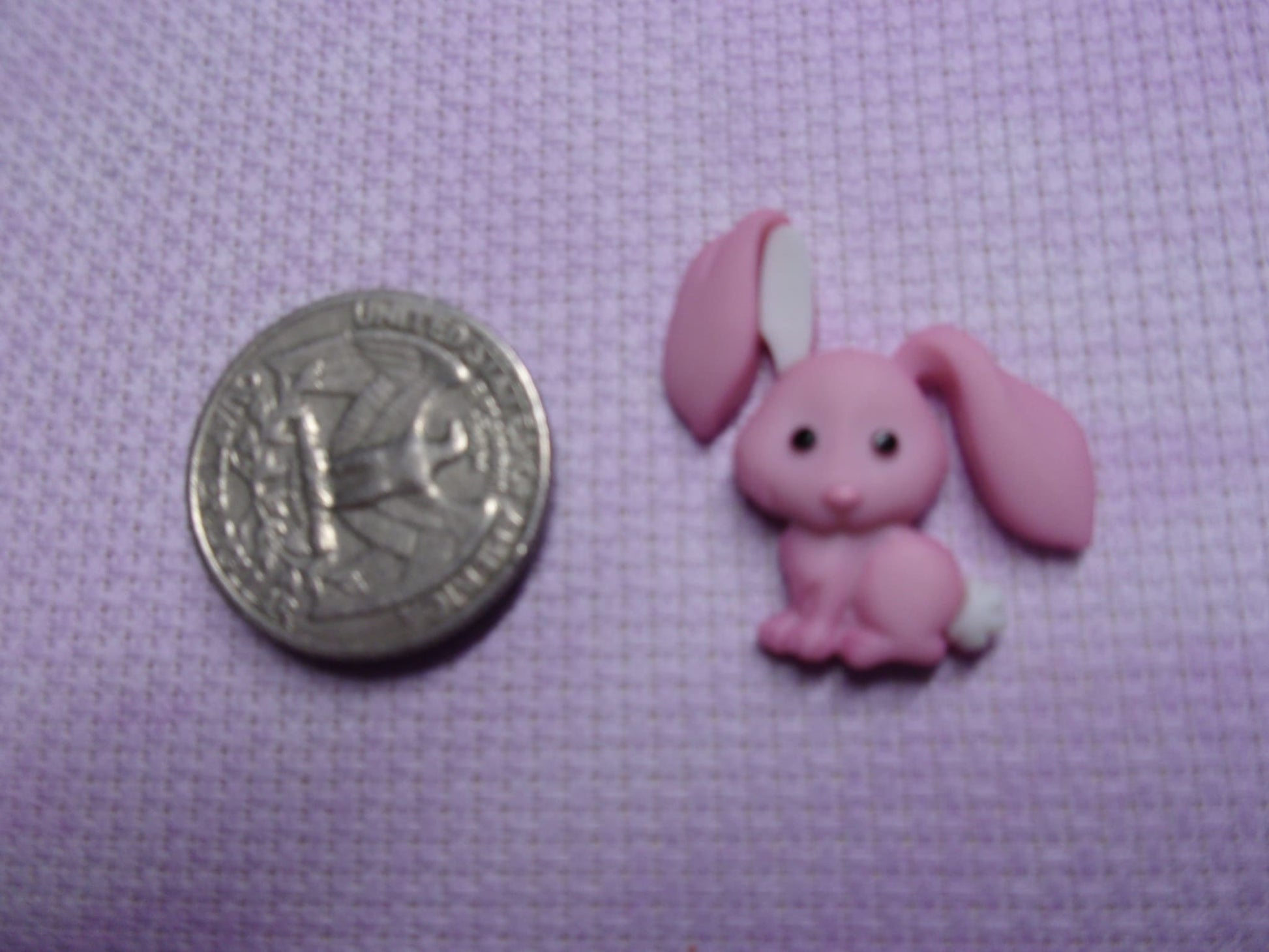 Bunnies Needle Minders Pink