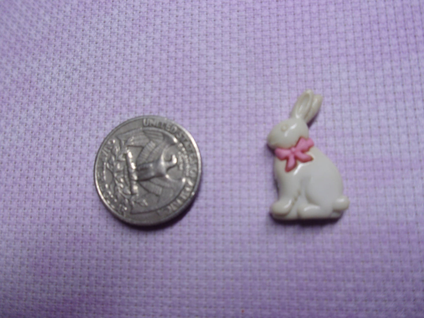 Bunnies Needle Minders White Chocolate