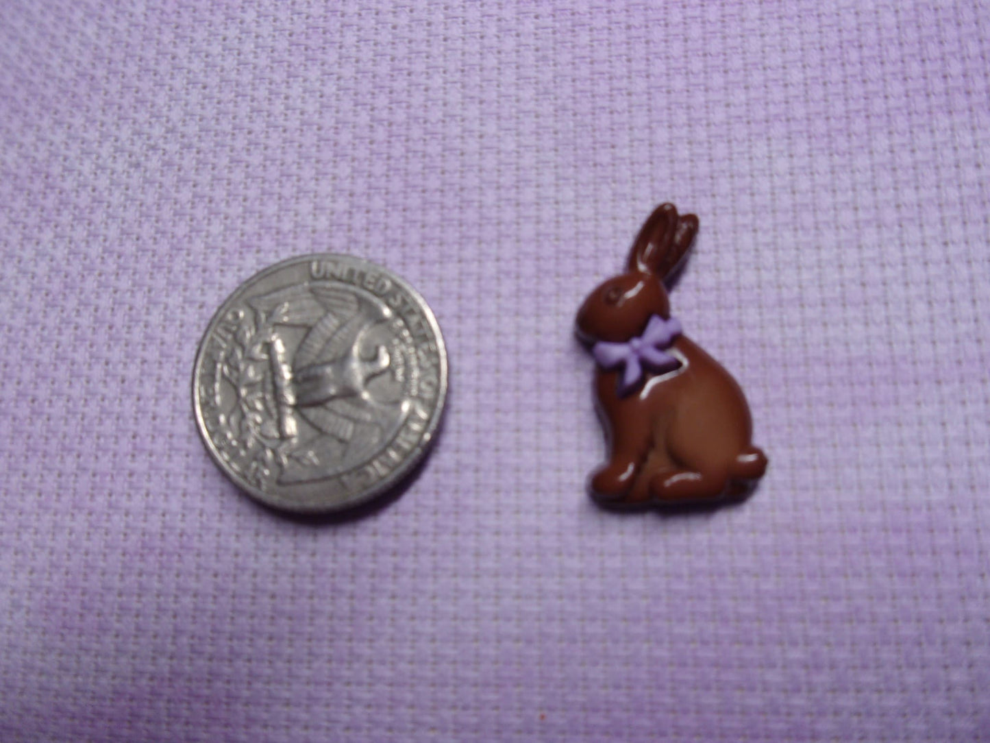 Bunnies Needle Minders Chocolate