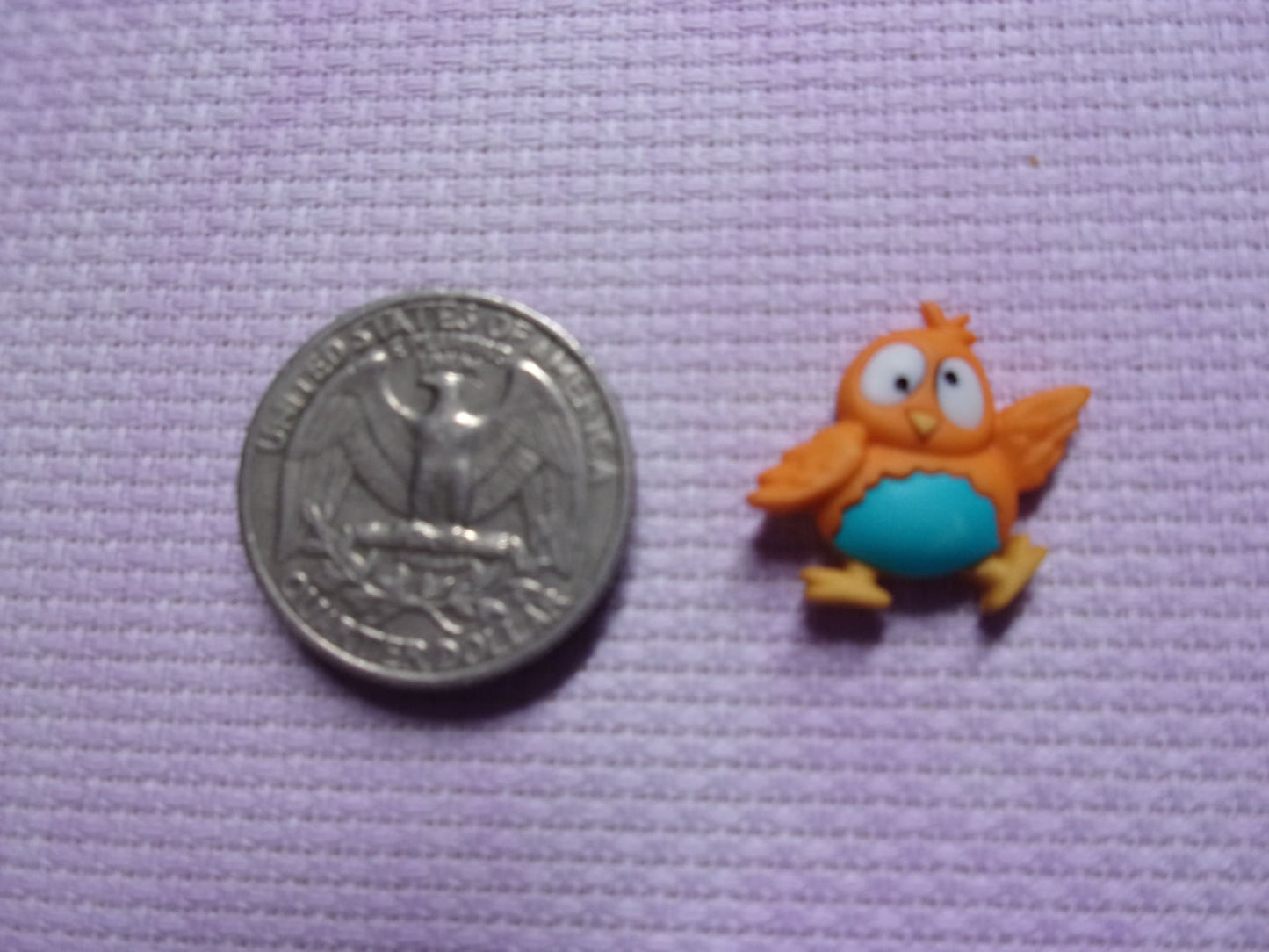 Bird Brains Needle Minders Orange Needle Minders