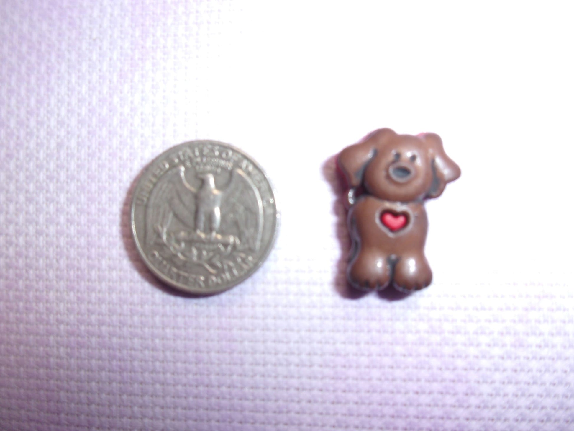 Puppy Love Needle Minders Dk Brown