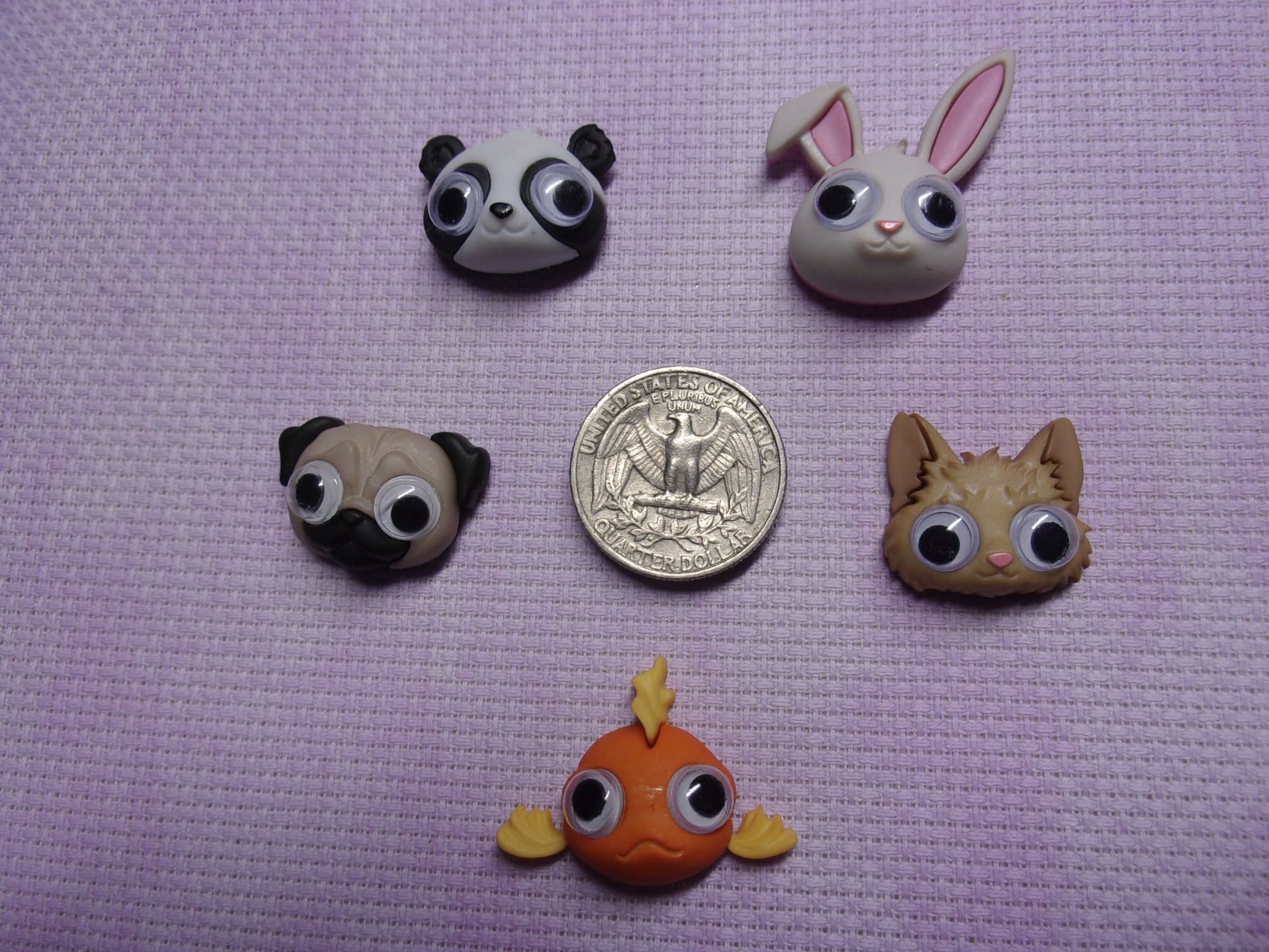 Google-Eye Animals Needle Minders Needle Minders