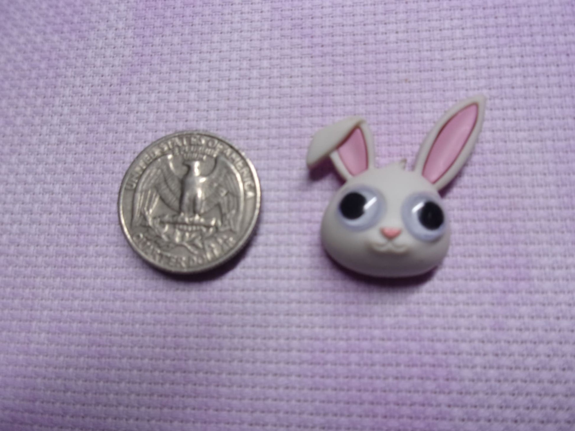 Google-Eye Animals Needle Minders Rabbit Needle Minders