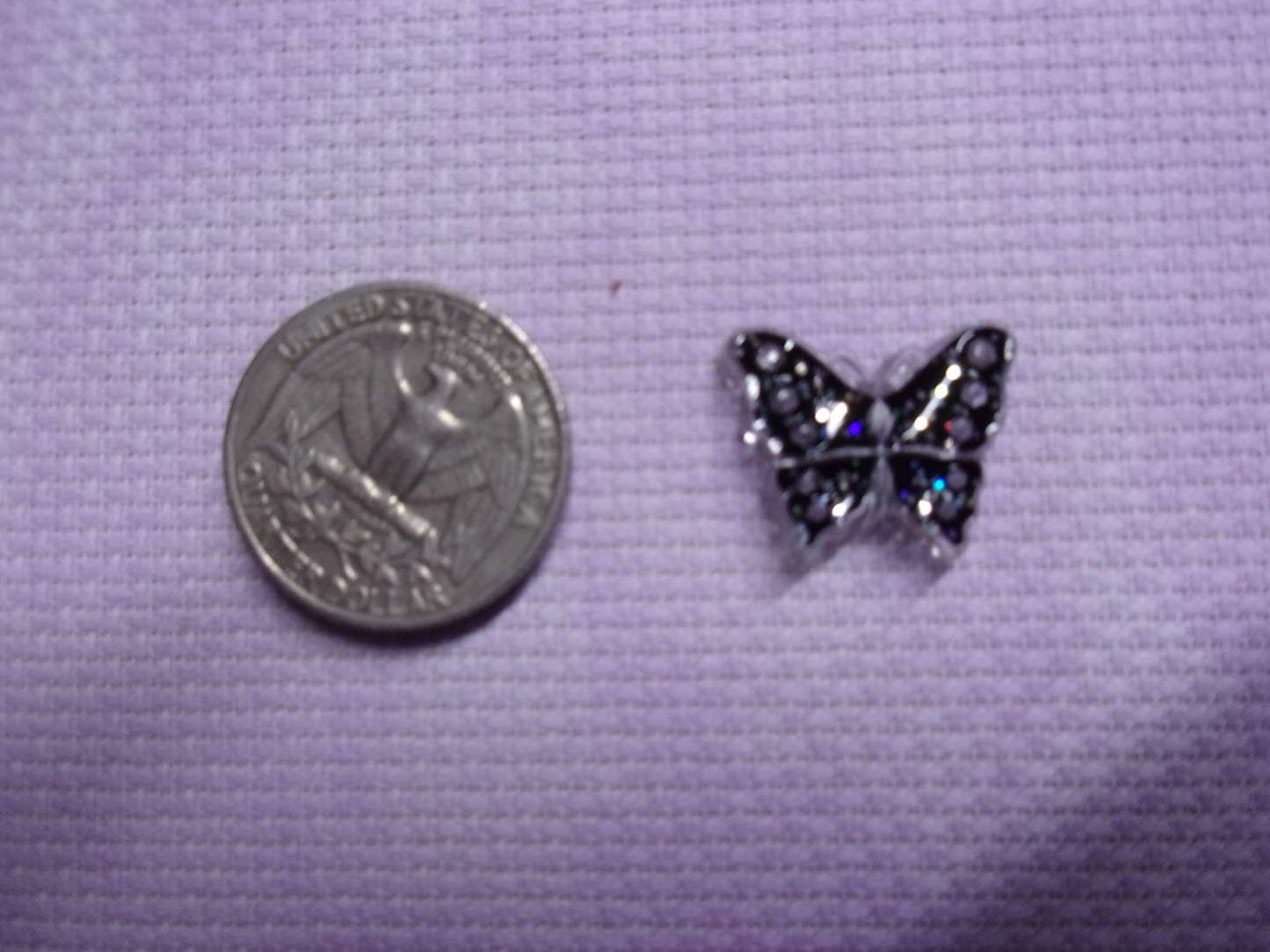 Butterfly Needle Minders Sparkly Needle Minders