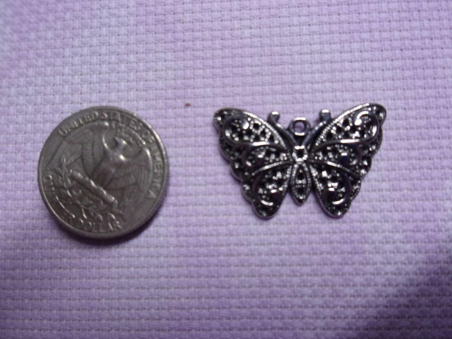 Butterfly Needle Minders Lg Metal Needle Minders