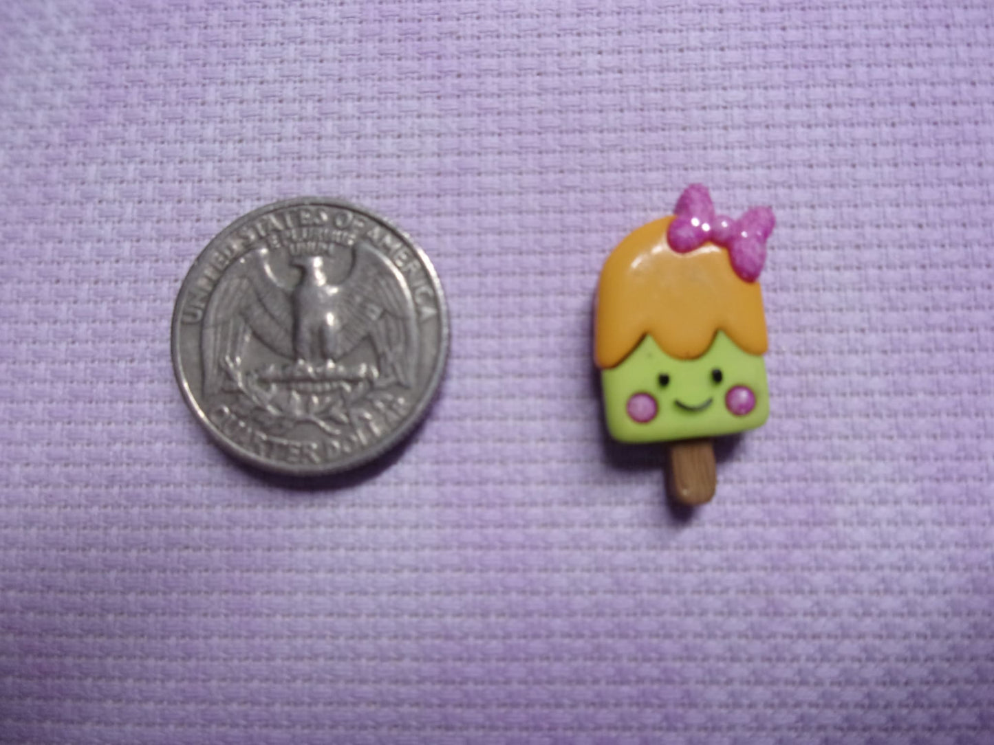 Smiley Desserts Needle Minders Popsicle