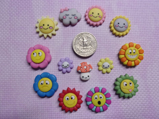 Garden Faces Needle Minders